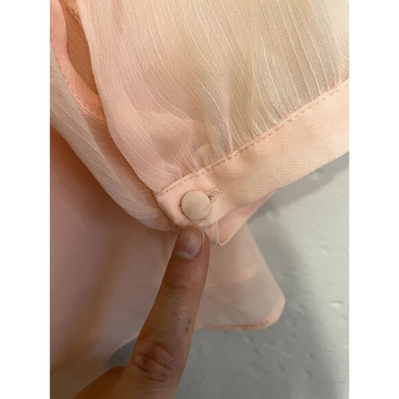 Torrid Womans Babydoll Top Size 2X Flowy Sheer Whimsicle Angelcore Fairy - Picture 4 of 16